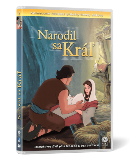 animovaný film Narodil sa Kráľ na DVD