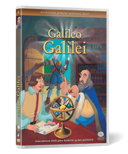 animovaný film Galileo Galilei na DVD