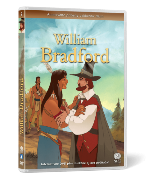 animovaný film William Bradford na DVD