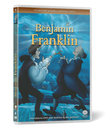 animovaný film Benjamin Franklin na DVD