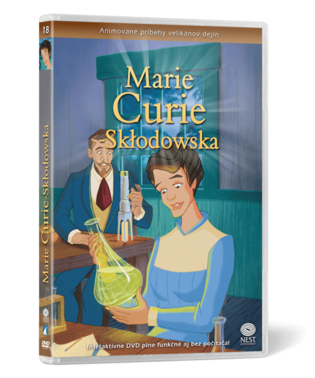 animovaný film Marie Curie-Skłodowska na DVD