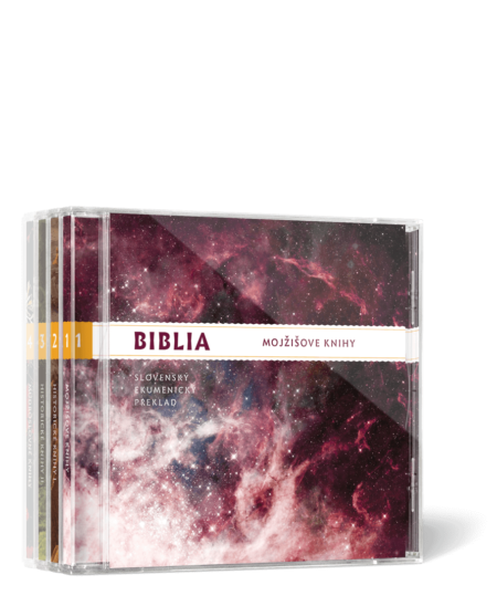 séria audiokníh Biblia Slovenský ekumenický preklad na 8 CD