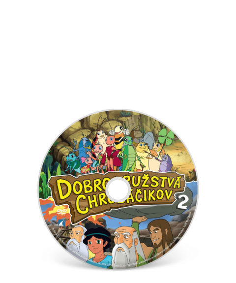 animovaný seriál Dobrodružstvá chrobáčikov na 3 DVD