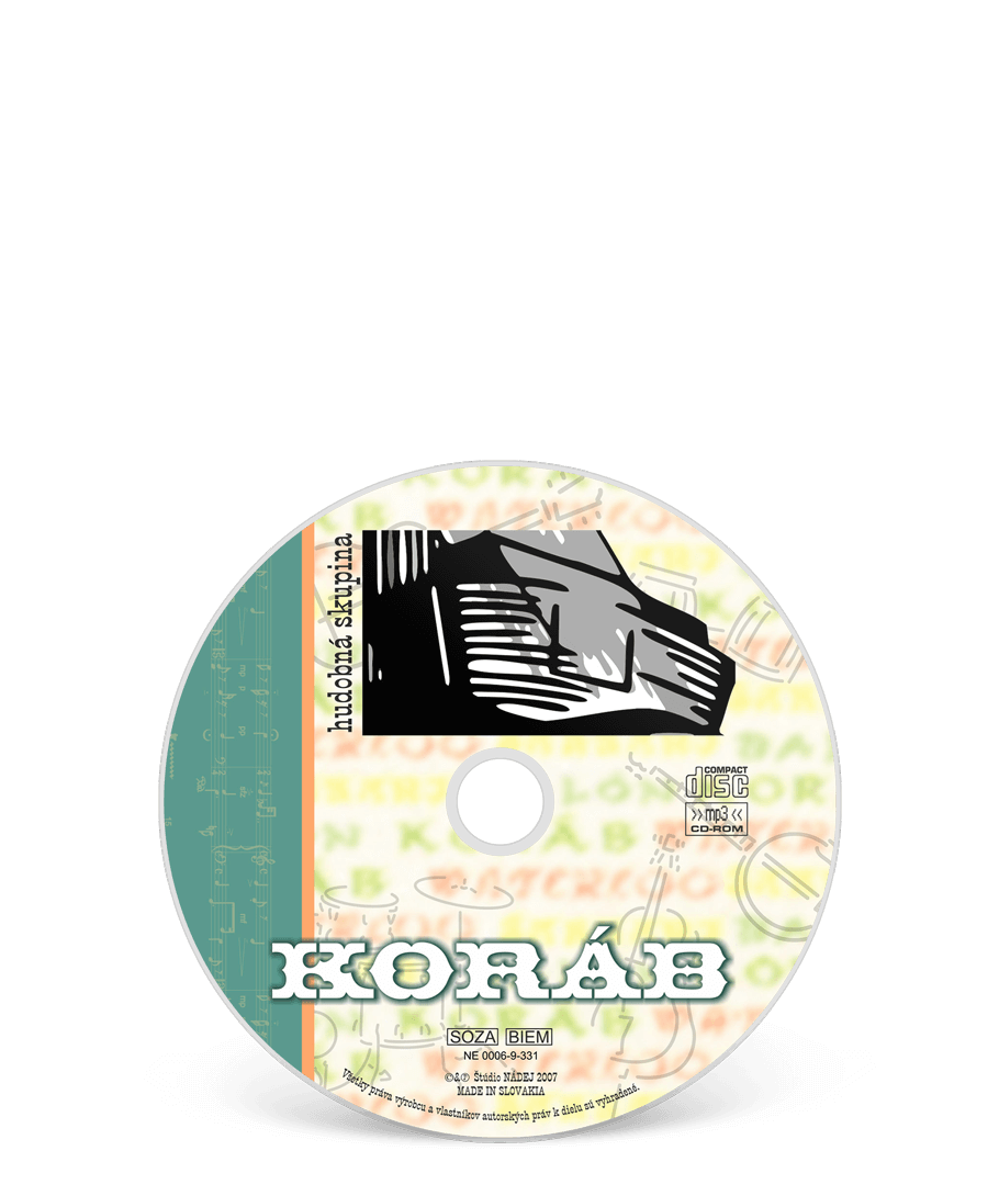 hudobná kolekcia Koráb - hudobná skupina interpreta Koráb na CD